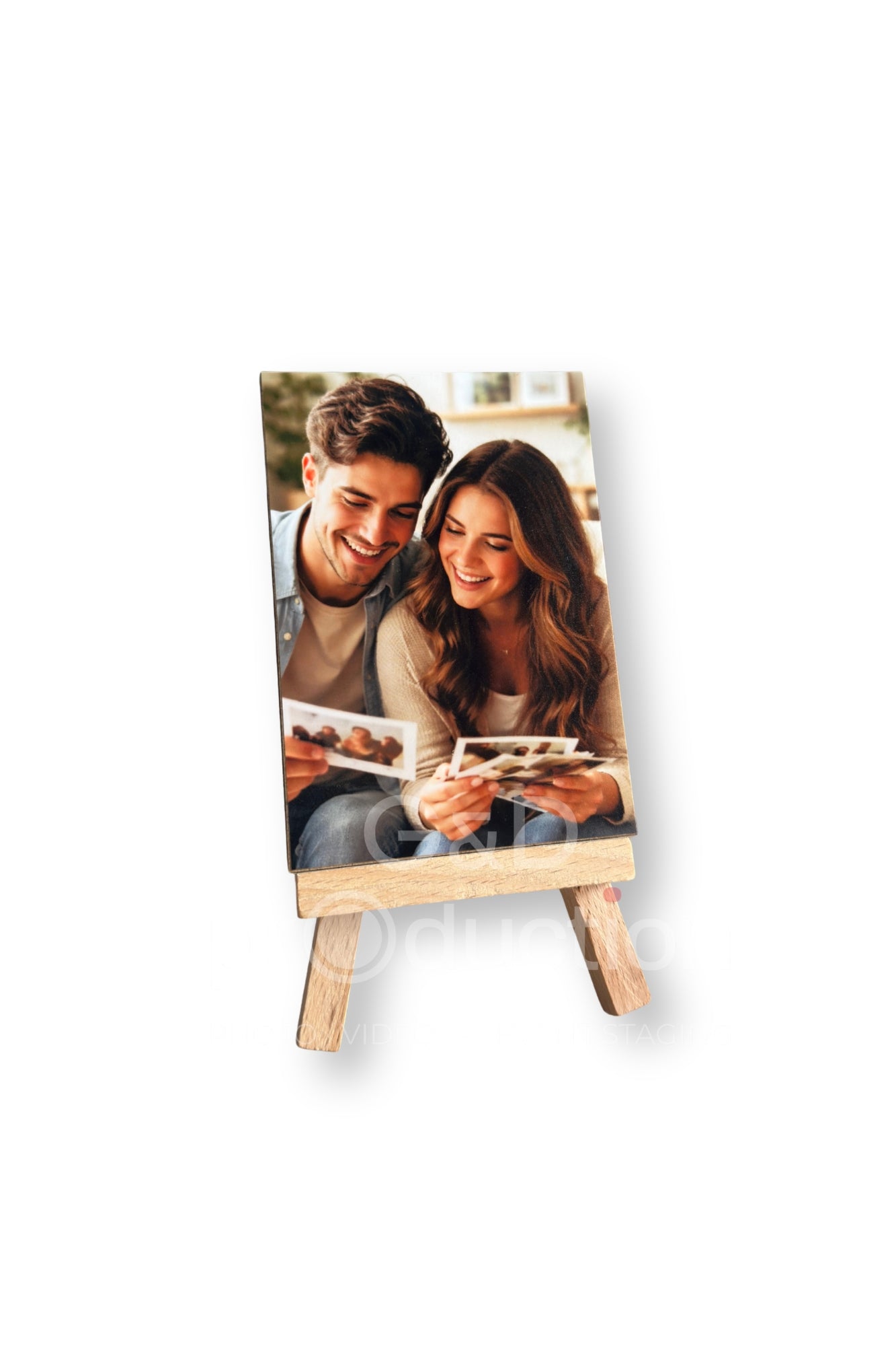 Mini Pannello con cavalletto personalizzato con foto