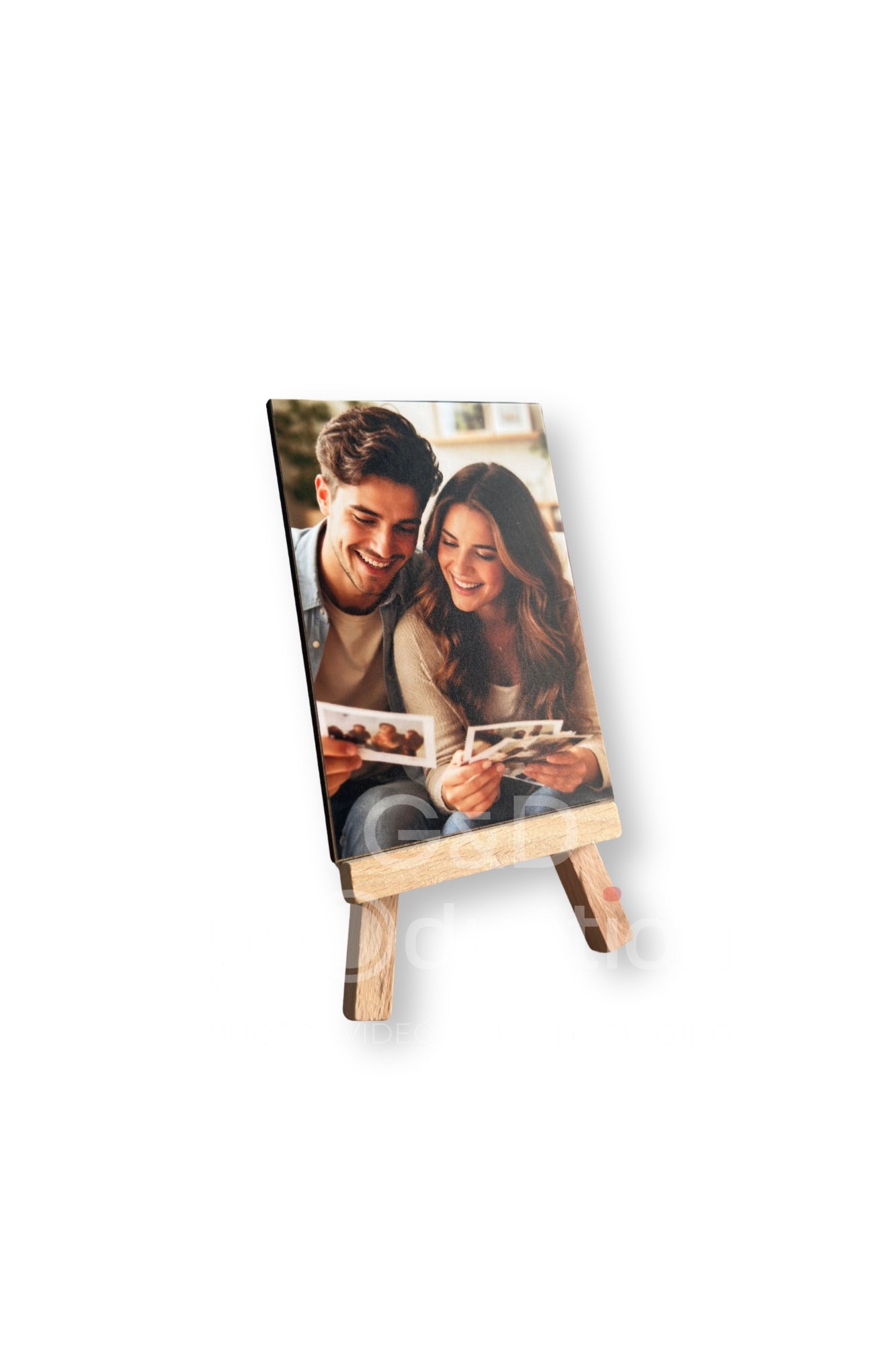 Mini Pannello con cavalletto personalizzato con foto