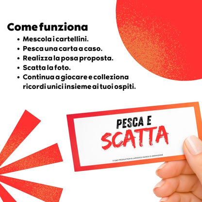 Pesca & Scatta – Il Gioco Fotografico per Eventi e Feste