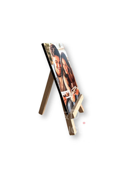 Mini Pannello con cavalletto personalizzato con foto