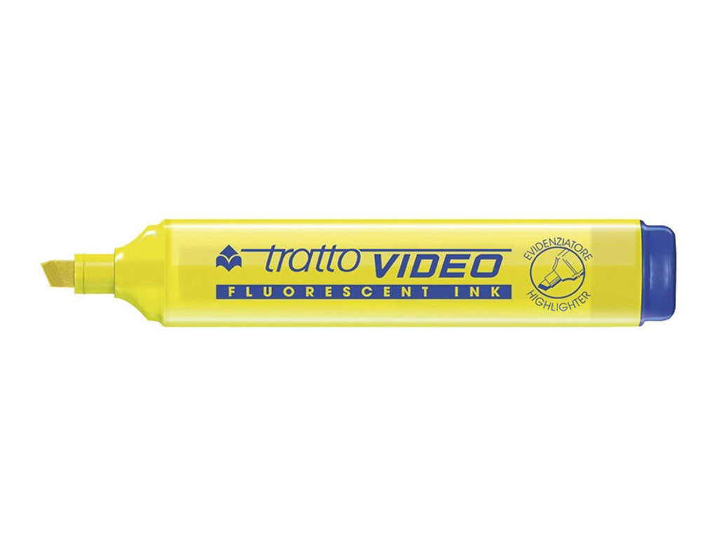 Evidenziatore Tratto Video Giallo