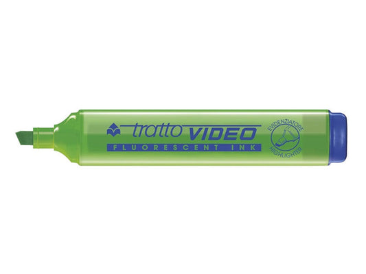 Evidenziatore Tratto Video Verde