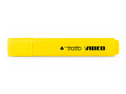 Evidenziatori Tratto Video Pastel Giallo Limone