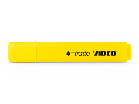 Evidenziatori Tratto Video Pastel Giallo Limone