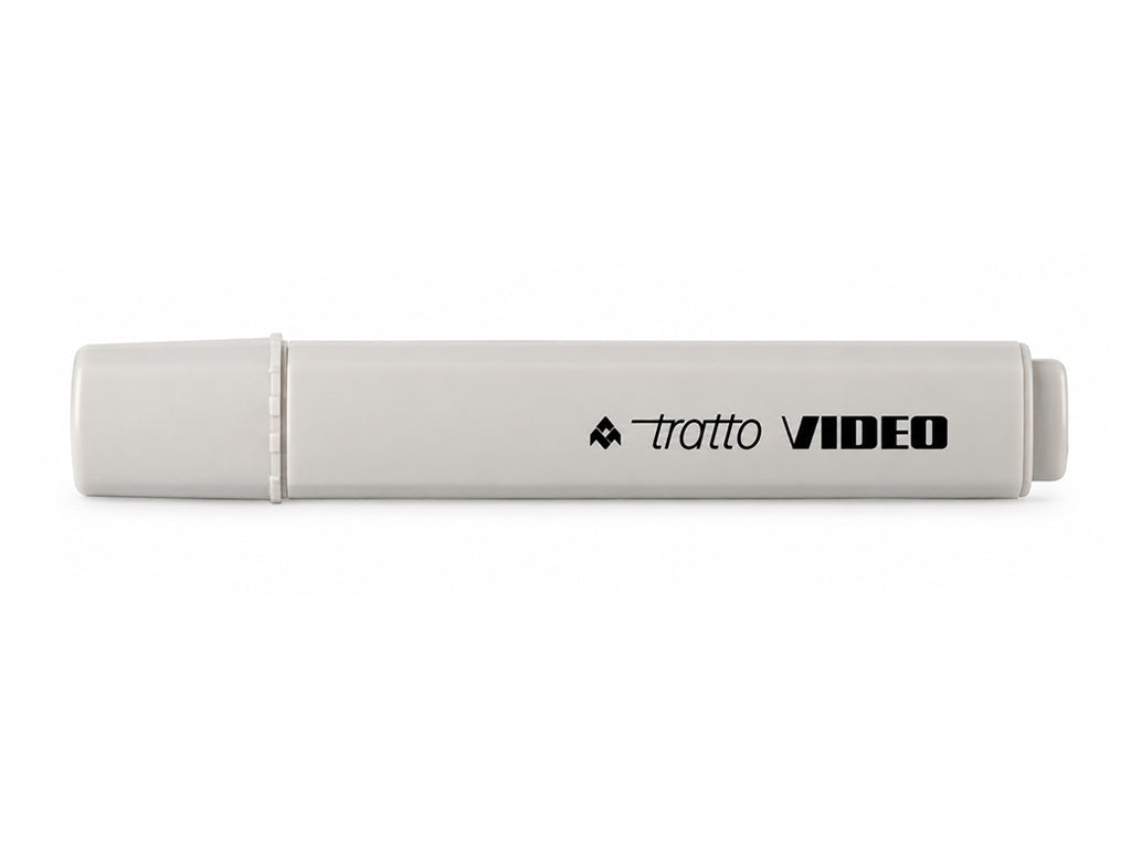 Evidenziatori Tratto Video Pastel Grigio Nuvola