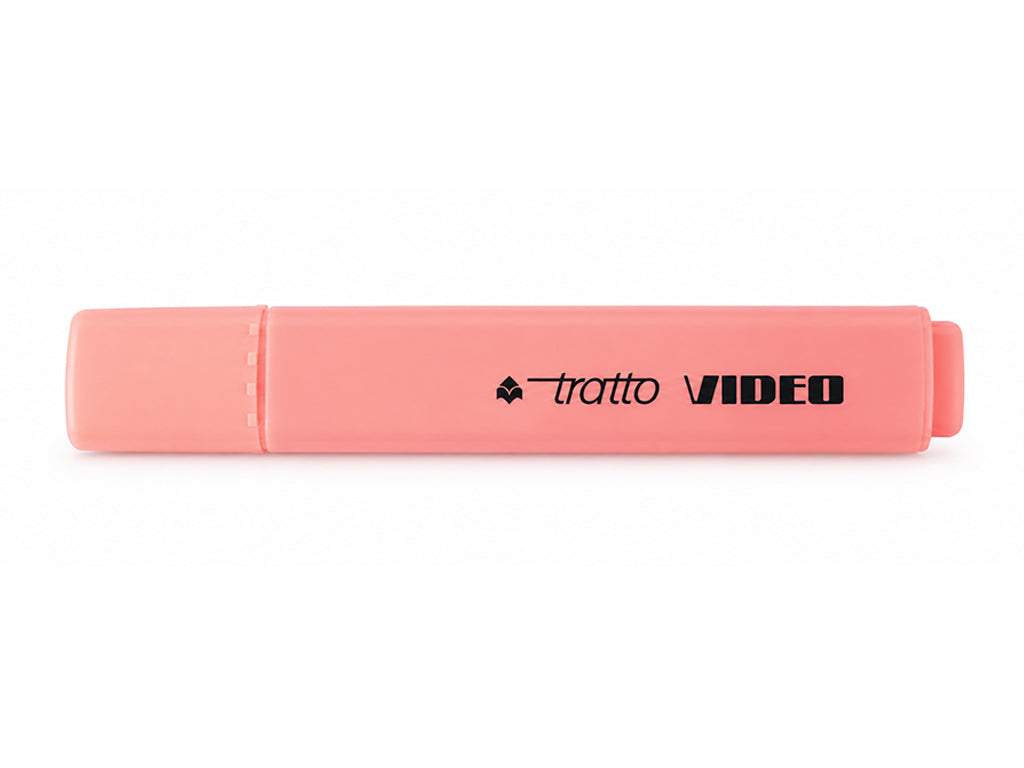 Evidenziatori Tratto Video Pastel Rosa Pompelmo