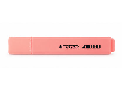 Evidenziatori Tratto Video Pastel Rosa Pompelmo