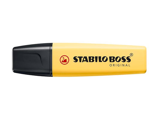 Evidenziatore Pastel Stabilo Boss - Giallo chiaro