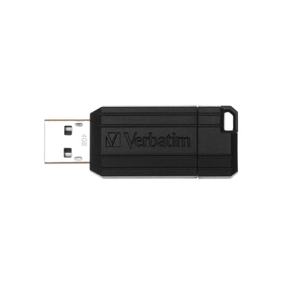 VERBATIM - Memorie usb store 'n' go pinstripe nero da 4 gb