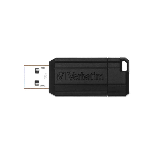 VERBATIM - Memorie usb store 'n' go pinstripe nero da 4 gb